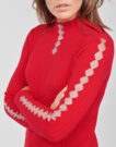 Maglione Moony Mood PABJATO Rosso Maglioni Donna - 5