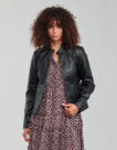 Giacca in pelle  JDY  JDYEMILY  Nero -   Giacche in pelle Donna - 2