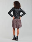 Giacca in pelle  JDY  JDYEMILY  Nero -   Giacche in pelle Donna - 4