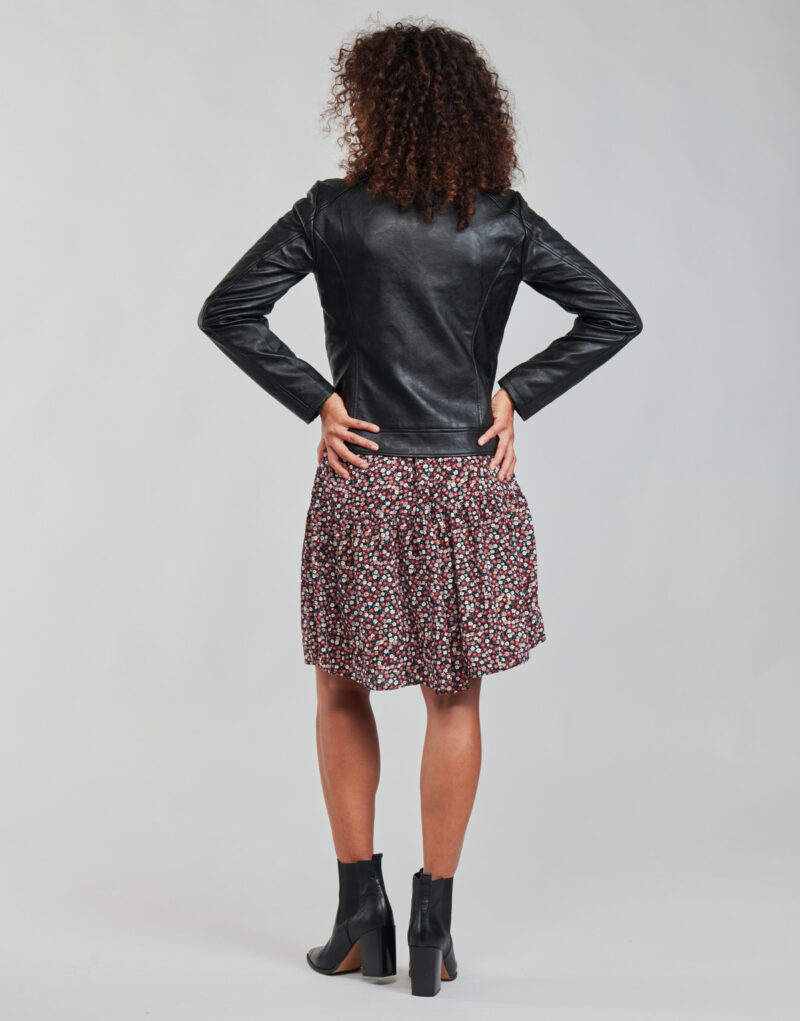 Giacca in pelle  JDY  JDYEMILY  Nero -   Giacche in pelle Donna - 4