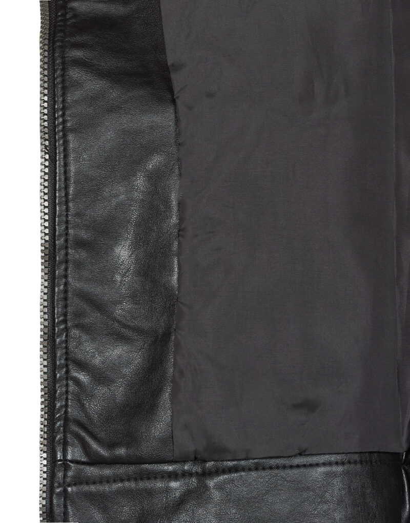 Giacca in pelle  JDY  JDYEMILY  Nero -   Giacche in pelle Donna - 6
