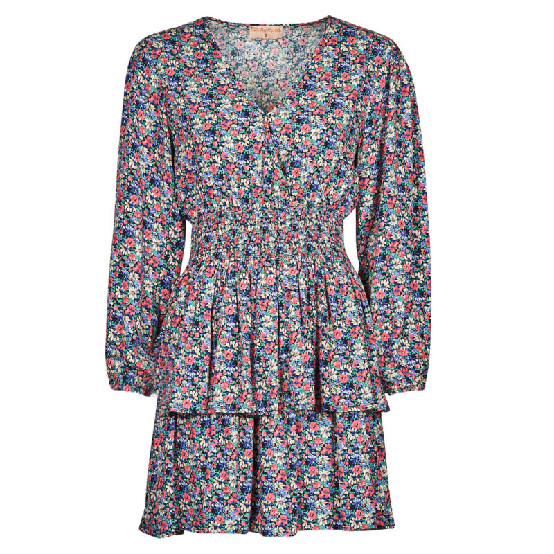 Abito corto  Moony Mood  PAPIS  Rosa -  Abiti corti Donna - 1