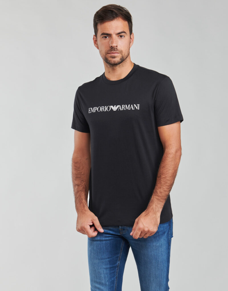 T-shirt Emporio Armani 8N1TN5 Blu T-shirt maniche corte Uomo - 2