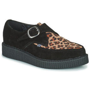 TUK  POINTED CREEPER MONK BUCKLE  Nero -  Derby Donna