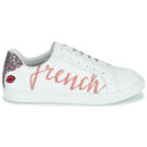 Bons baisers de Paname SIMONE FRENCH KISS Bianco Sneakers basse Donna - 2