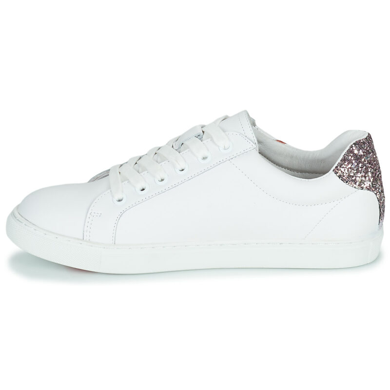 Bons baisers de Paname SIMONE FRENCH KISS Bianco Sneakers basse Donna - 4