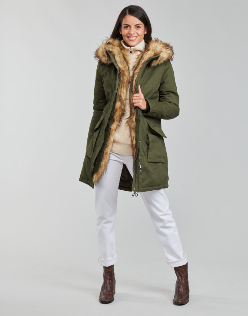 Parka Betty London PAKERETTE Kaki Parka Donna - 2
