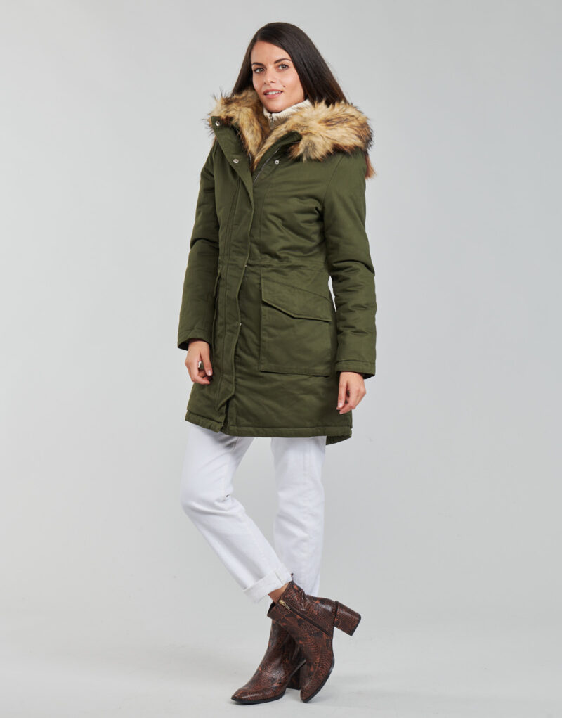 Parka Betty London PAKERETTE Kaki Parka Donna - 3