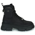 Steve Madden TANKER-P Schwarze Damen-Ankle-Boots - Gr&ouml;&szlig;e 2