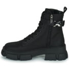 Steve Madden TANKER-P Schwarze Damen-Ankle-Boots - Gr&ouml;&szlig;e 4