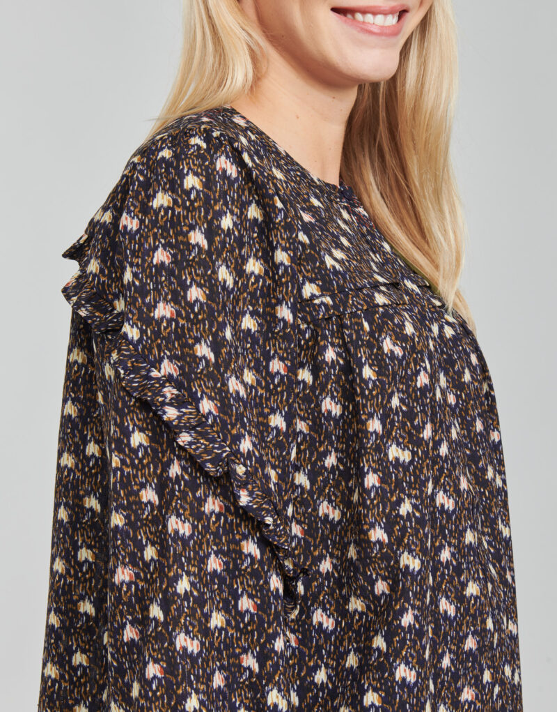 See U Soon 21212052 Mehrfarbige Bluse Damenblusen - 5