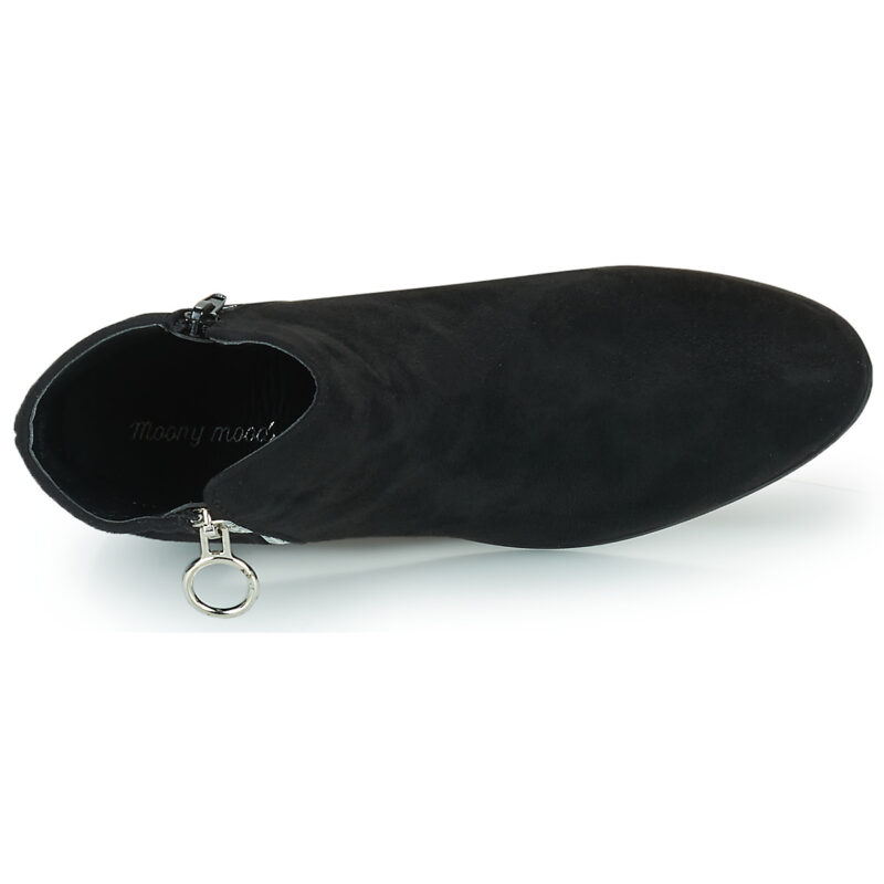 Moony Mood  PETROLIA  Nero -  Stivaletti Donna - 6