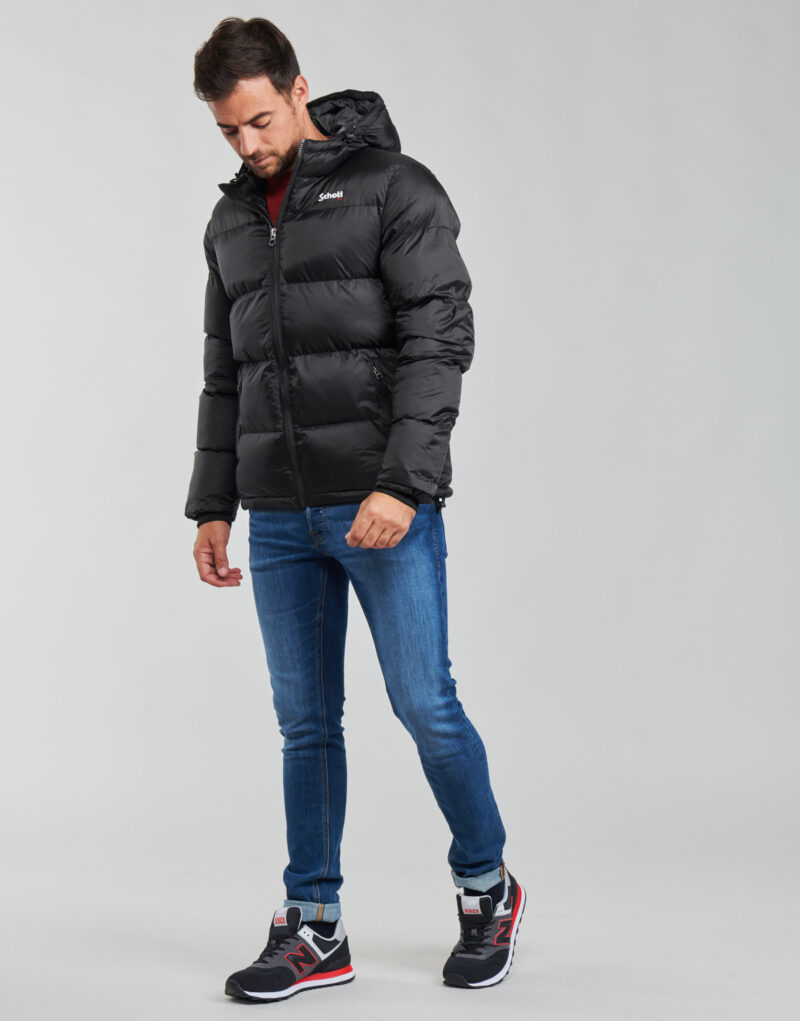 Doudoune Schott IDAHO2 Noir Doudounes Homme - 5