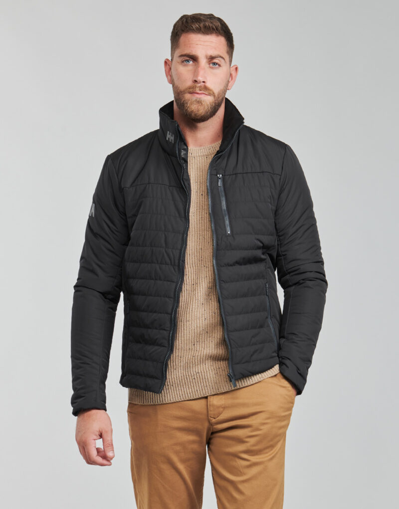Giubbotto  Helly Hansen  CREW INSULATOR JACKET 2.0  Nero -  Giubbotti Uomo - 2
