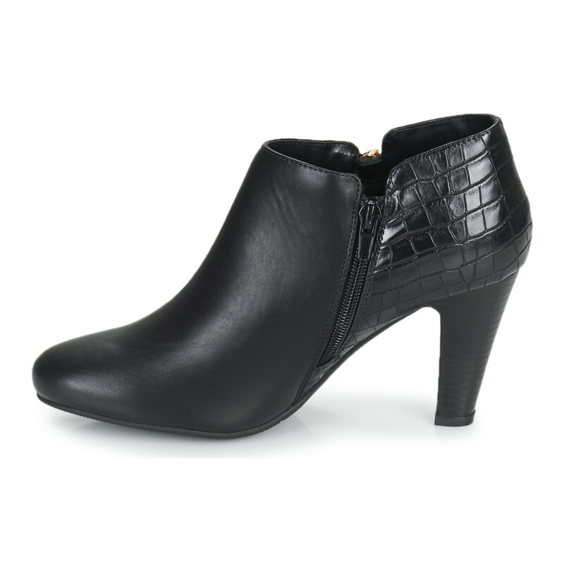 Moony Mood PERRINE Schwarze Damen-Ankle-Boots - Gr&ouml;&szlig;e 4
