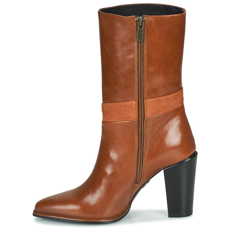 Bronx NEXT AMERICANA Marrone Stivali con tacco Donna - 4