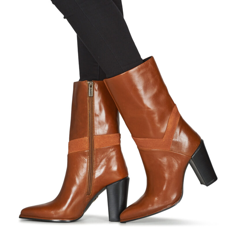 Bronx NEXT AMERICANA Marrone Stivali con tacco Donna - 8