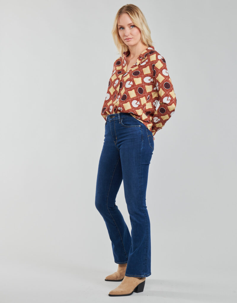 Camicia Soi Paris x Spartoo PICNIC Marrone Camicie Donna - 6