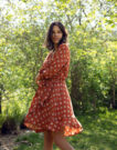 Abito corto Soi Paris x Spartoo PAPILLES Marrone Abiti corti Donna - 2