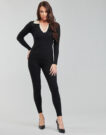Tuta Moony Mood VERANE Nero Tuta Donna - 2