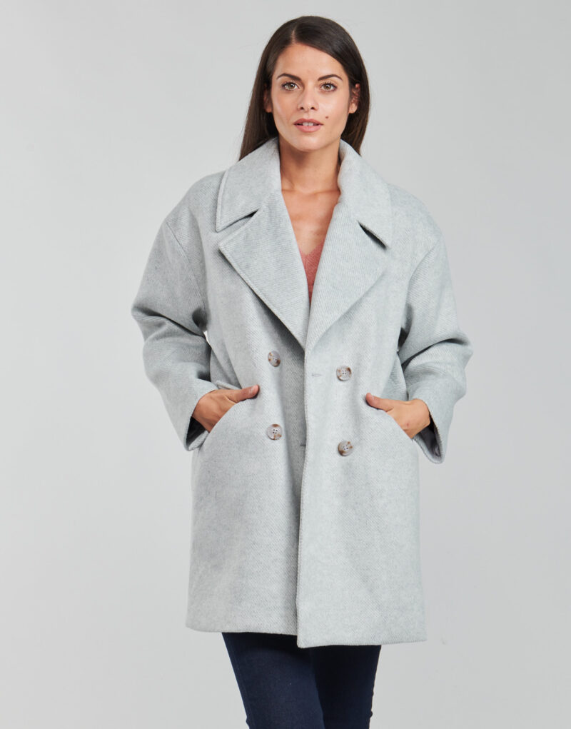 Mantella Betty London PYAME Grigio Mantelle Donna - 2