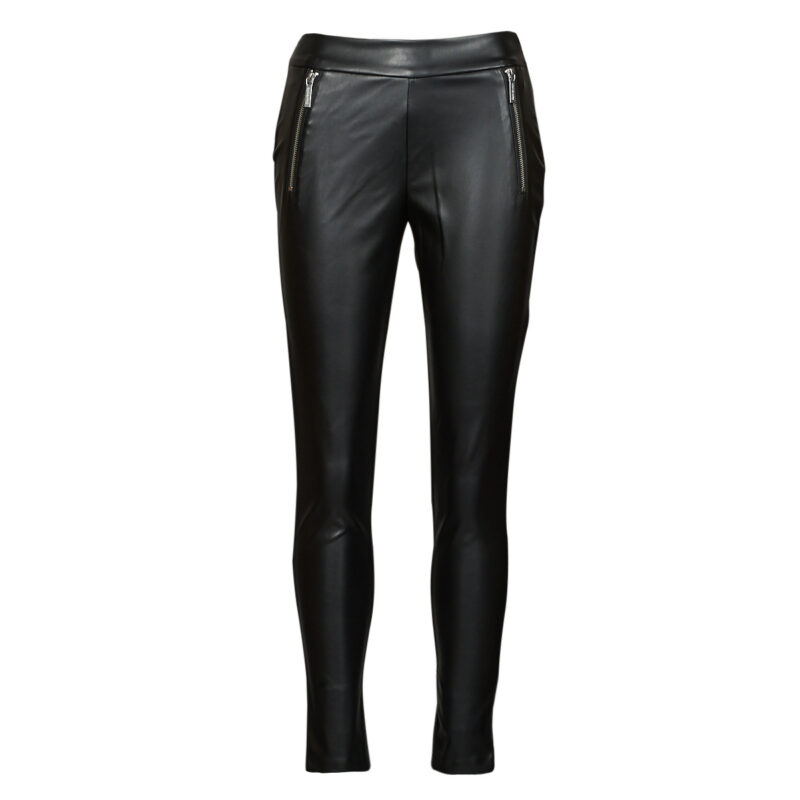 Tights MICHAEL Michael Kors ZIP FRONT LEGGING Black Women's Tights - 1