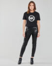 Tights MICHAEL Michael Kors ZIP FRONT LEGGING Black Women's Tights - 2