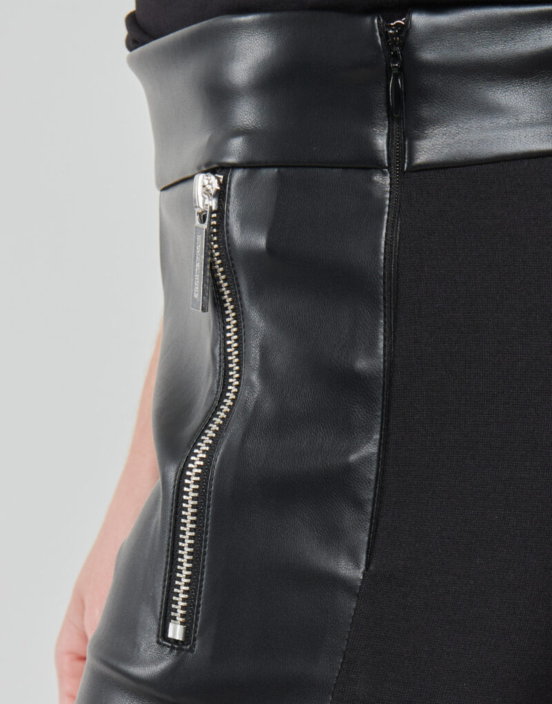 Tights MICHAEL Michael Kors ZIP FRONT LEGGING Black Women's Tights - 5