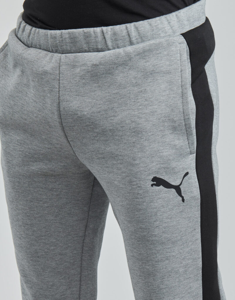 Pantalones Deportivos Puma EVOSTRIPE CORE FZ PANT Gris Pantalones Deportivos Hombre - 5