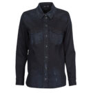 Hemd Guess Sexy Western Langarmshirt, blau, Damenhemden - 1