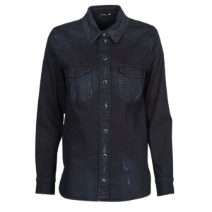 Camicia  Guess  SEXY WESTERN L/S SHIRT  Blu -  Camicie Donna
