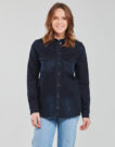 Hemd Guess Sexy Western Langarmshirt, blau, Damenhemden - 2