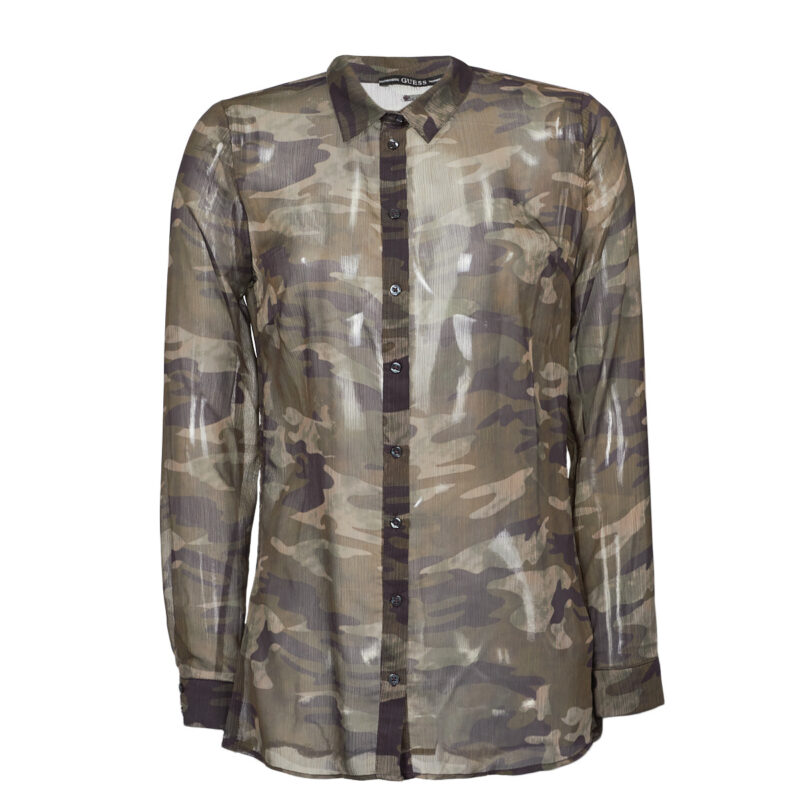 Hemd Guess LS CLOUIS SHIRT Multicolore Camicie Donna - 1