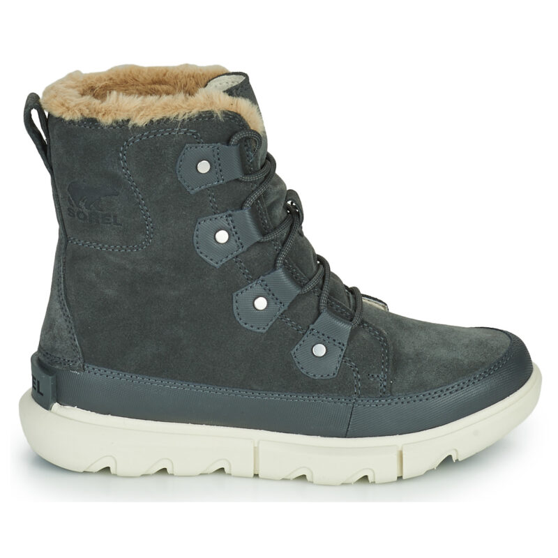 Sorel SOREL EXPLORER II JOAN FAUX FUR Grigio Stivaletti Donna - 2