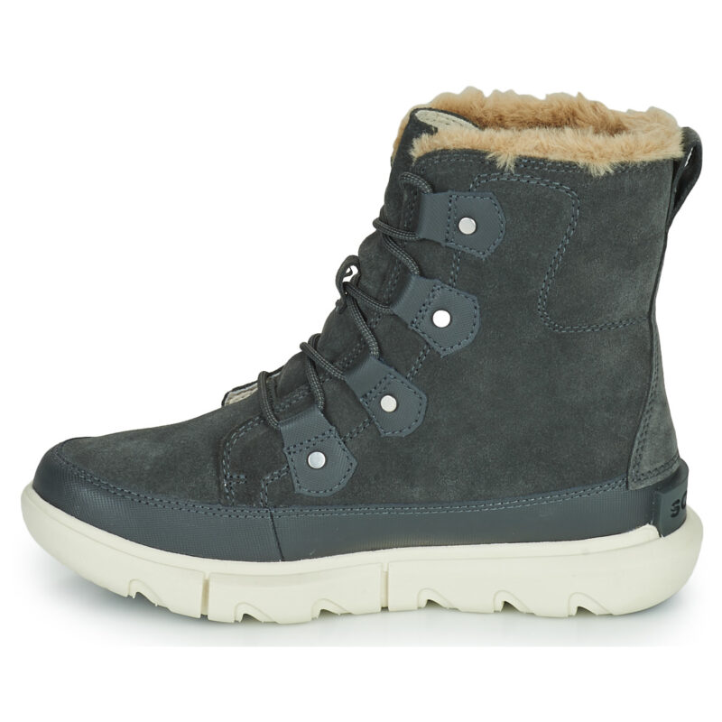 Sorel SOREL EXPLORER II JOAN FAUX FUR Grigio Stivaletti Donna - 4