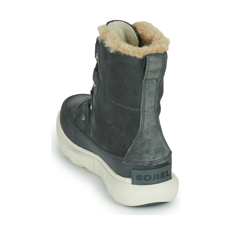 Sorel SOREL EXPLORER II JOAN FAUX FUR Grigio Stivaletti Donna - 5