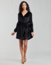 Abito corto  Moony Mood  PILEZ  Nero -  Abiti corti Donna - 2