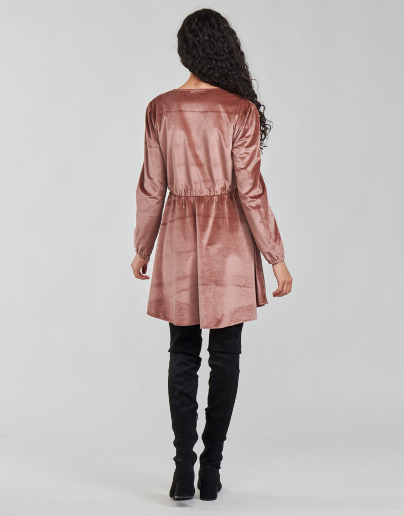 Abito corto  Moony Mood  PILEZ  Rosa -  Abiti corti Donna - 4