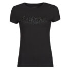 T-Shirt Guess SS CN ASTRELLE Schwarzes Kurzarm-T-Shirt f&uuml;r Damen - 1