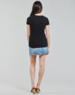 T-Shirt Guess SS CN ASTRELLE Schwarzes Kurzarm-T-Shirt f&uuml;r Damen - 4