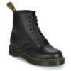 Dr. Martens  1460 BEX BLACK SMOOTH  Nero -  Stivaletti Donna