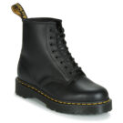 Dr. Martens  1460 BEX BLACK SMOOTH  Nero -  Stivaletti Donna - 1
