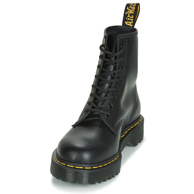 Dr. Martens  1460 BEX BLACK SMOOTH  Nero -  Stivaletti Uomo - 3