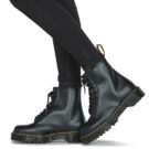 Dr. Martens  1460 BEX BLACK SMOOTH  Nero -  Stivaletti Uomo - 8