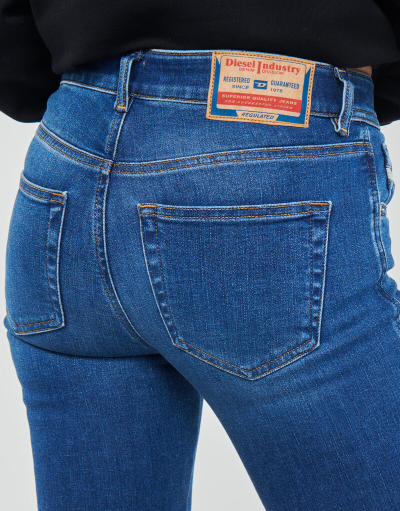 Jeans skynny Diesel 2017 SLANDY Blu Jeans skynny Donna - 5