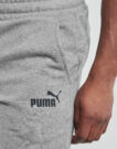 Pantalons de sport Puma ESS LOGO PANT CAT FL CL Gris Pantalons de sport homme - 5
