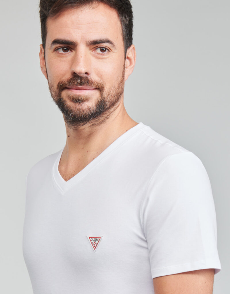 T-shirt Guess VN SS CORE TEE Bianco T-shirt maniche corte Uomo - 5