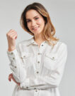 Abito corto Betty London VIAVAI Bianco Abiti corti Donna - 5