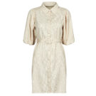Vestido corto Betty London CELLA Beige Vestidos cortos Mujer - 1