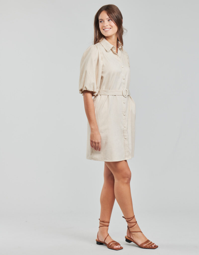 Abito corto Betty London CELLA Beige Abiti corti Donna - 3